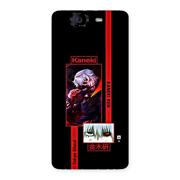 Tokyo Ghoul Kaneki Art Back Case for Canvas Knight A350