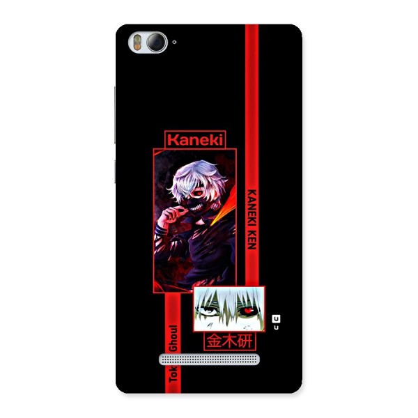 Tokyo Ghoul Kaneki Art Back Case for Mi4i