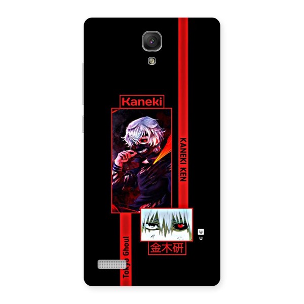 Tokyo Ghoul Kaneki Art Back Case for Redmi Note