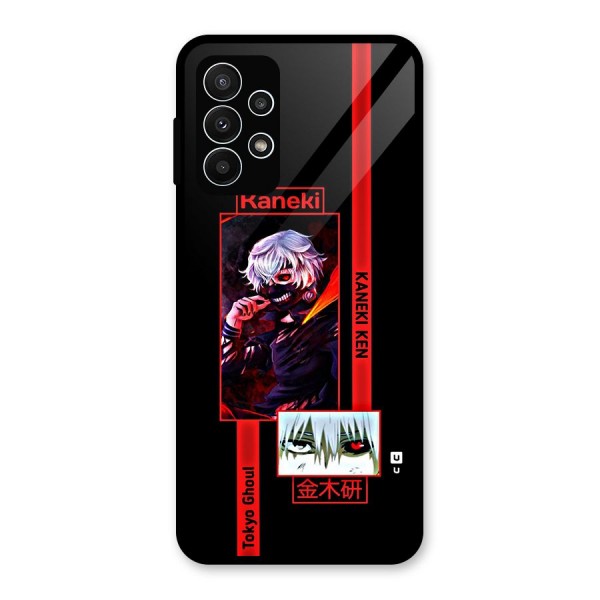 Tokyo Ghoul Kaneki Art Glass Back Case for Galaxy A23