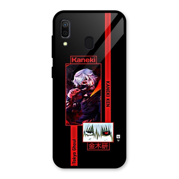 Tokyo Ghoul Kaneki Art Glass Back Case for Galaxy A30