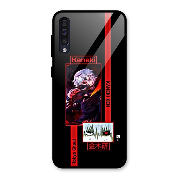 Tokyo Ghoul Kaneki Art Glass Back Case for Galaxy A50