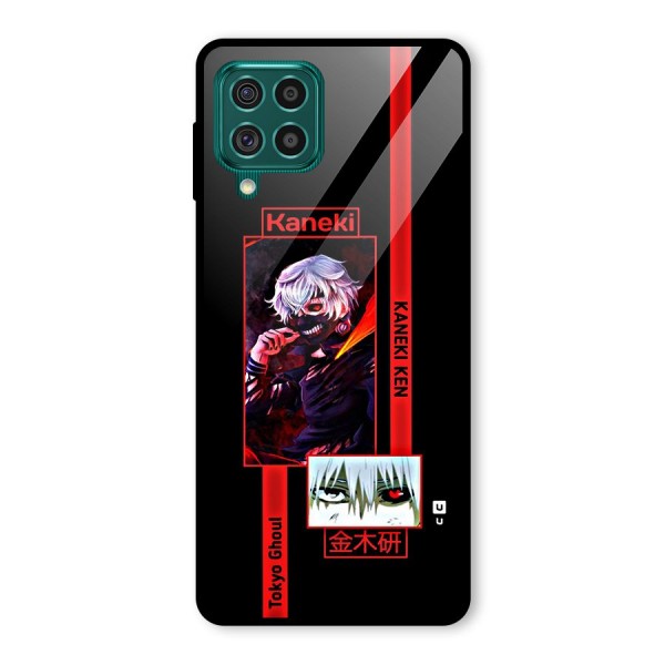 Tokyo Ghoul Kaneki Art Glass Back Case for Galaxy F62