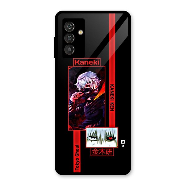 Tokyo Ghoul Kaneki Art Glass Back Case for Galaxy M13