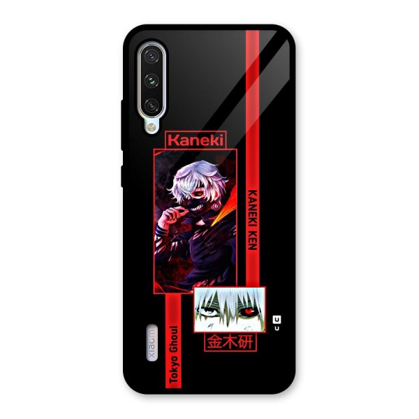 Tokyo Ghoul Kaneki Art Glass Back Case for Mi A3