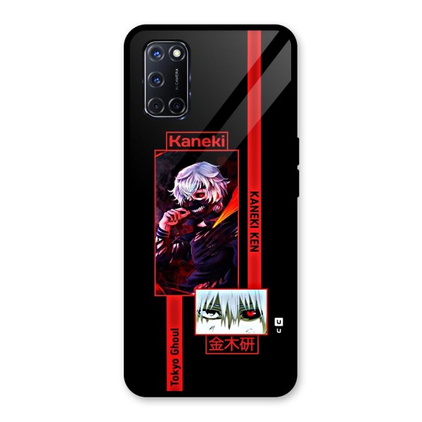 Tokyo Ghoul Kaneki Art Glass Back Case for Oppo A52