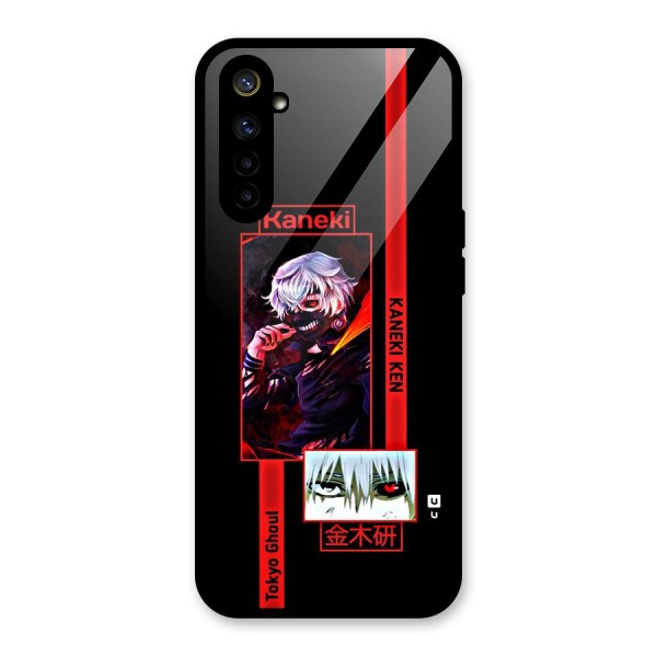 Tokyo Ghoul Kaneki Art Glass Back Case for Realme 6