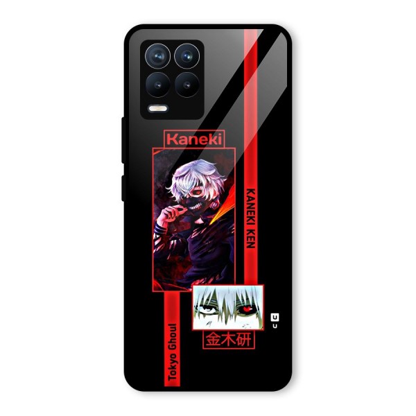 Tokyo Ghoul Kaneki Art Glass Back Case for Realme 8