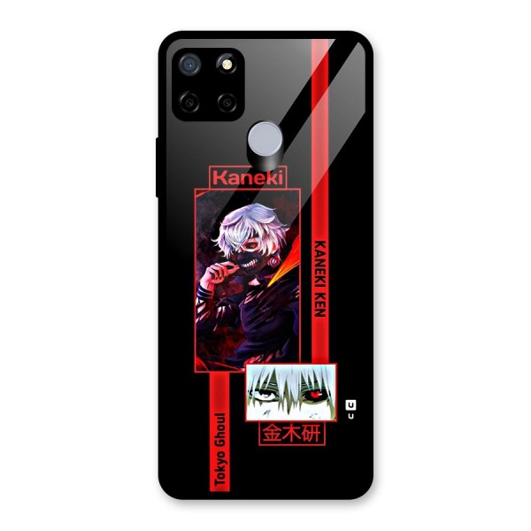 Tokyo Ghoul Kaneki Art Glass Back Case for Realme C15