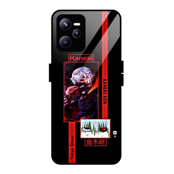 Tokyo Ghoul Kaneki Art Glass Back Case for Realme C35