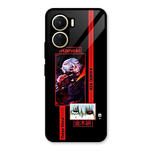 Tokyo Ghoul Kaneki Art Glass Back Case for Vivo Y16