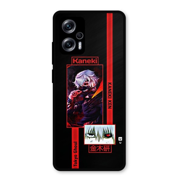 Tokyo Ghoul Kaneki Art Metal Back Case for Redmi K50i