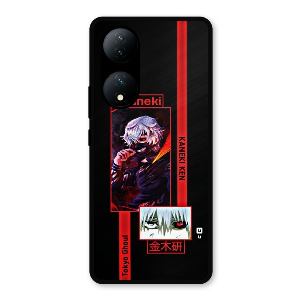 Tokyo Ghoul Kaneki Art Metal Back Case for Vivo T2