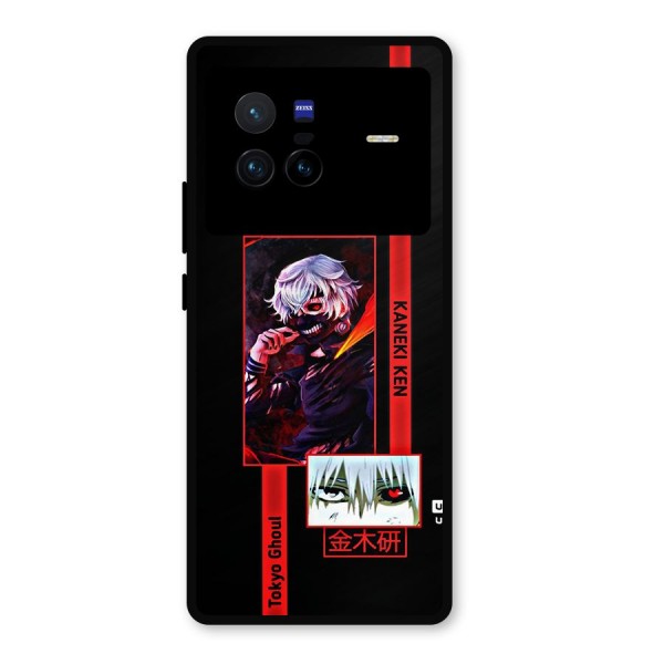 Tokyo Ghoul Kaneki Art Metal Back Case for Vivo X80