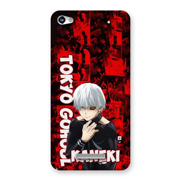 Tokyo Ghuoul Kaneki Back Case for Canvas Hue 2 A316