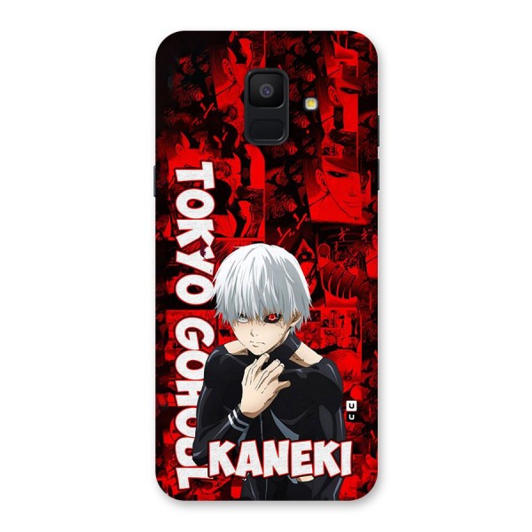 Tokyo Ghuoul Kaneki Back Case for Galaxy A6 (2018)