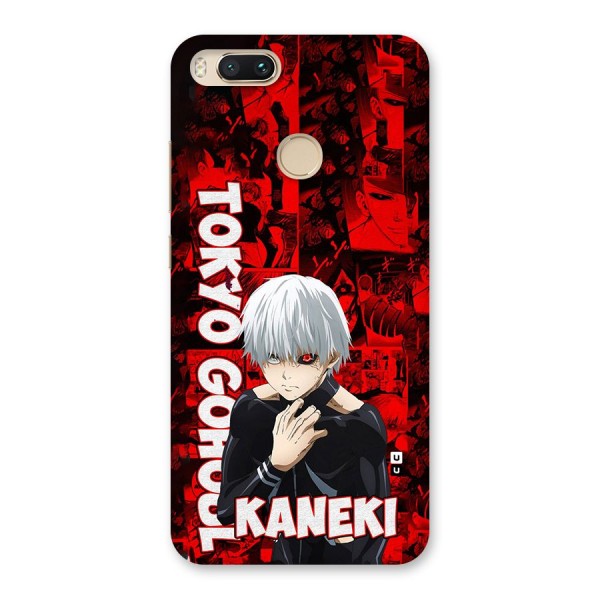 Tokyo Ghuoul Kaneki Back Case for Mi A1