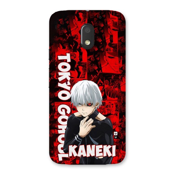 Tokyo Ghuoul Kaneki Back Case for Moto E3 Power