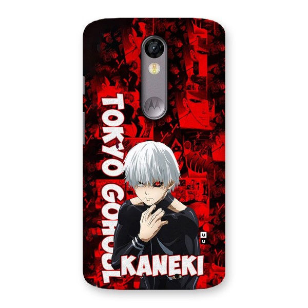 Tokyo Ghuoul Kaneki Back Case for Moto X Force