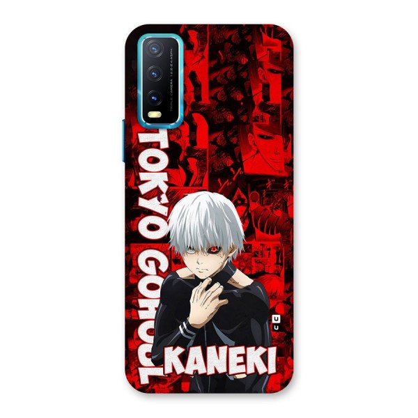 Tokyo Ghuoul Kaneki Back Case for Vivo Y12s