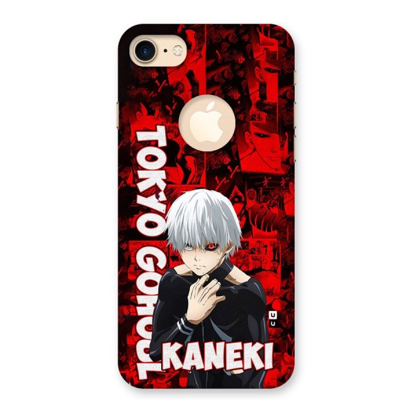 Tokyo Ghuoul Kaneki Back Case for iPhone 8 Logo Cut