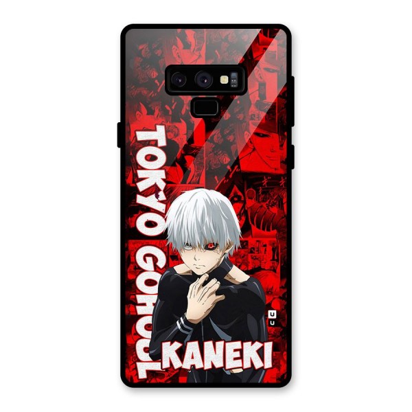 Tokyo Ghuoul Kaneki Glass Back Case for Galaxy Note 9