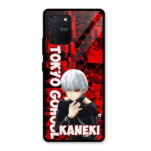 Tokyo Ghuoul Kaneki Glass Back Case for Galaxy S10 Lite