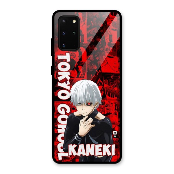 Tokyo Ghuoul Kaneki Glass Back Case for Galaxy S20 Plus