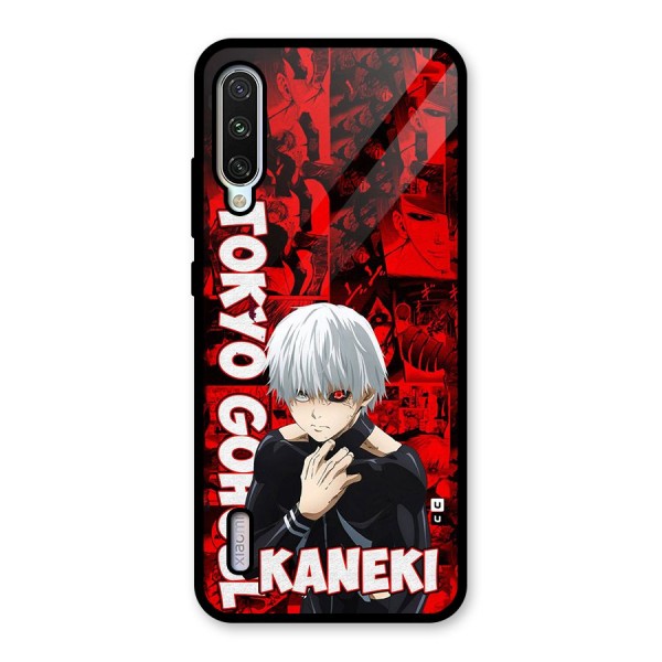 Tokyo Ghuoul Kaneki Glass Back Case for Mi A3