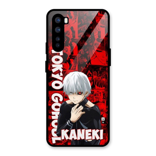 Tokyo Ghuoul Kaneki Glass Back Case for OnePlus Nord