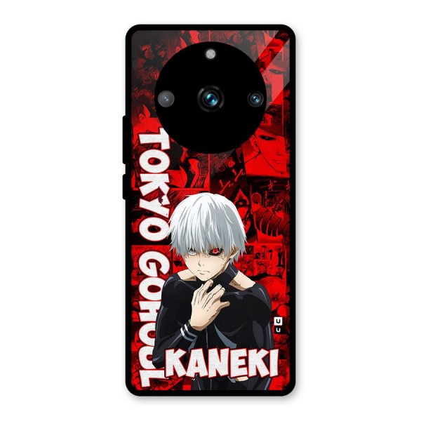 Tokyo Ghuoul Kaneki Glass Back Case for Realme 11 Pro