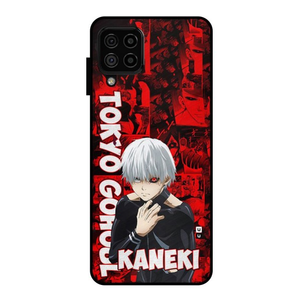 Tokyo Ghuoul Kaneki Metal Back Case for Galaxy A22 4G