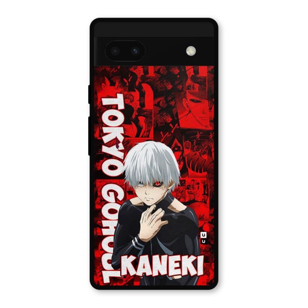 Tokyo Ghuoul Kaneki Metal Back Case for Google Pixel 6a