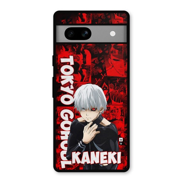 Tokyo Ghuoul Kaneki Metal Back Case for Google Pixel 7a