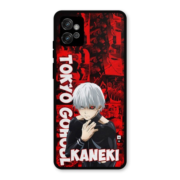 Tokyo Ghuoul Kaneki Metal Back Case for Moto G32