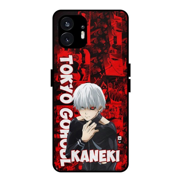 Tokyo Ghuoul Kaneki Metal Back Case for Nothing Phone 2