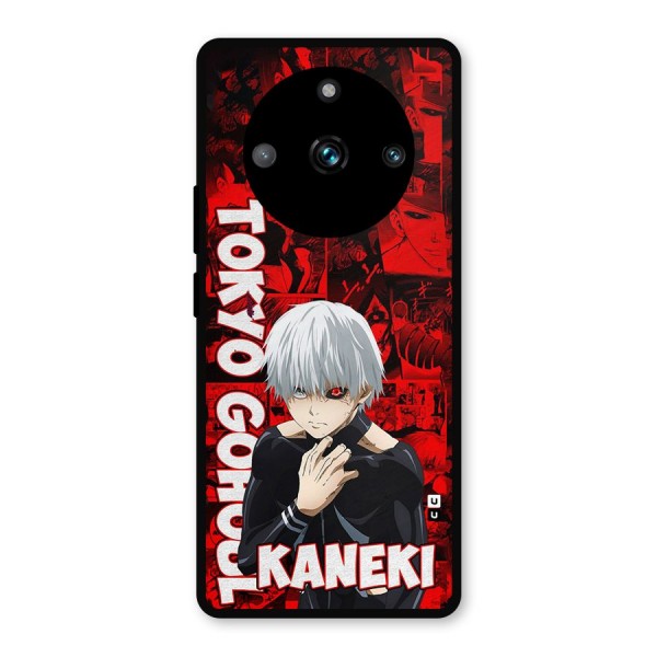 Tokyo Ghuoul Kaneki Metal Back Case for Realme 11 Pro