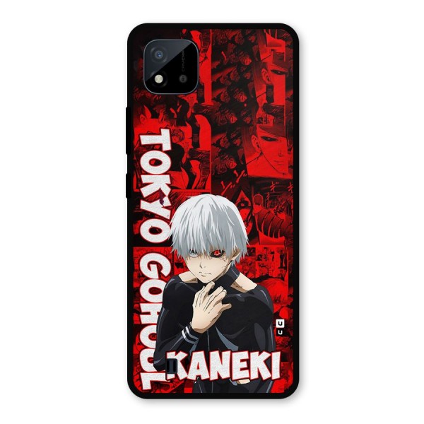 Tokyo Ghuoul Kaneki Metal Back Case for Realme C11 2021