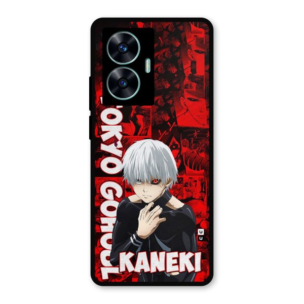 Tokyo Ghuoul Kaneki Metal Back Case for Realme C55