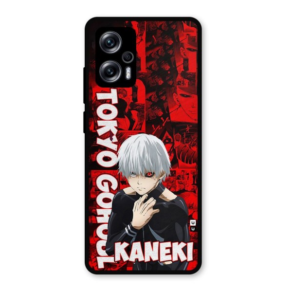 Tokyo Ghuoul Kaneki Metal Back Case for Redmi K50i