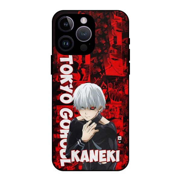 Tokyo Ghuoul Kaneki Metal Back Case for iPhone 14 Pro Max