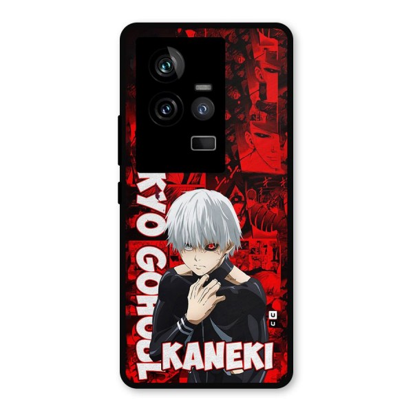 Tokyo Ghuoul Kaneki Metal Back Case for iQOO 11 5G