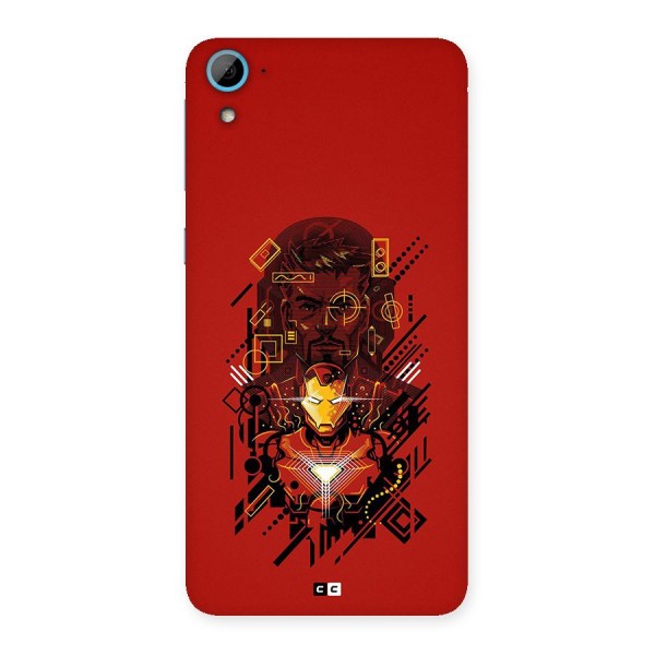 Tony Stark Back Case for Desire 826