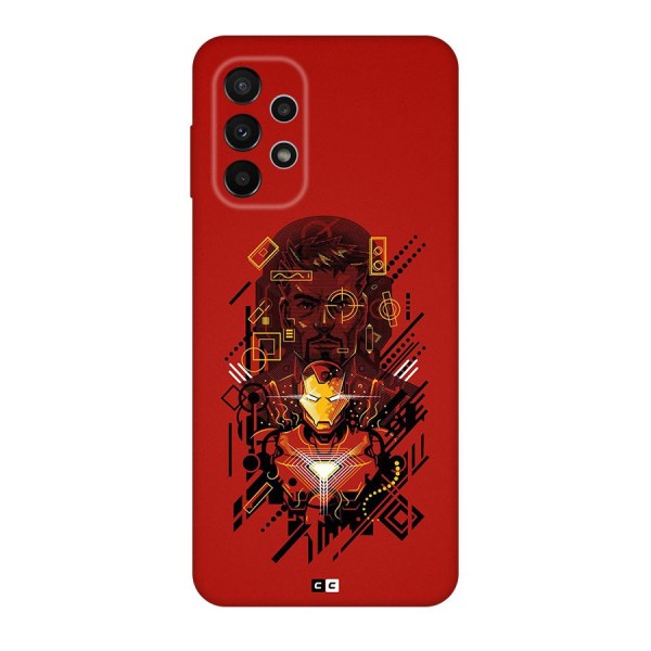 Tony Stark Back Case for Galaxy A23