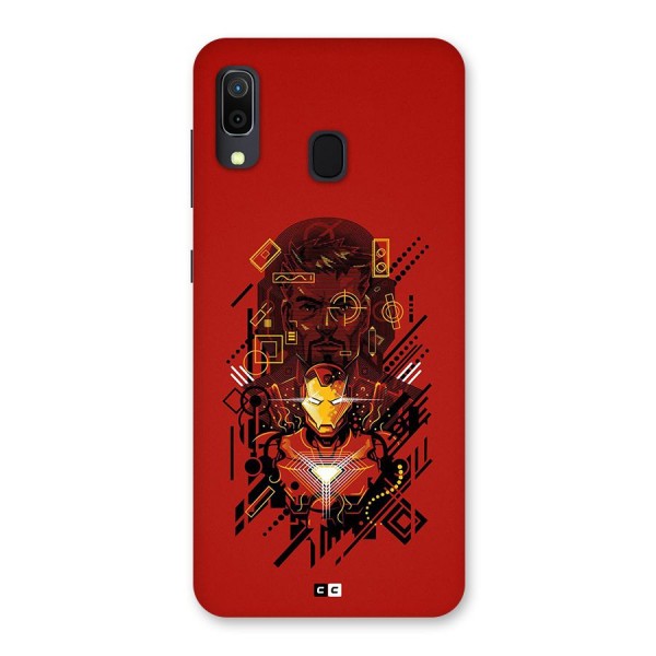 Tony Stark Back Case for Galaxy A30