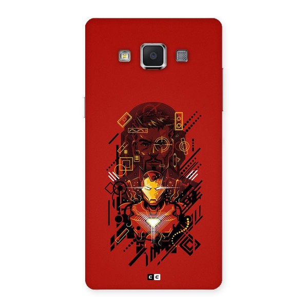 Tony Stark Back Case for Galaxy A5