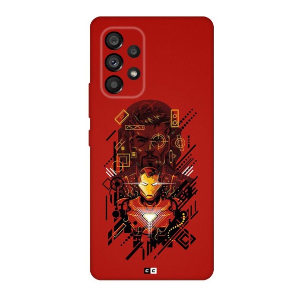 Tony Stark Back Case for Galaxy A53 5G