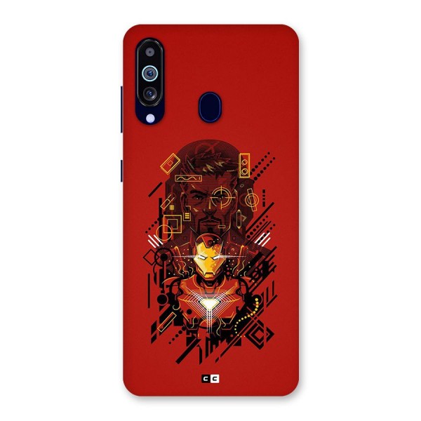 Tony Stark Back Case for Galaxy A60