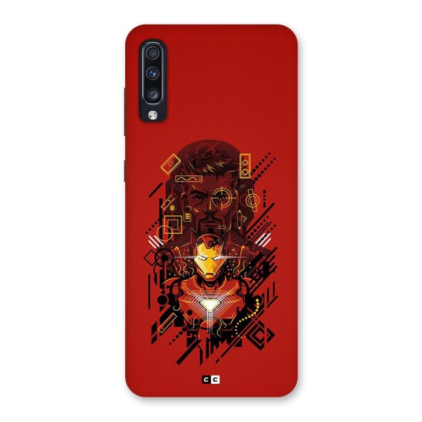 Tony Stark Back Case for Galaxy A70s