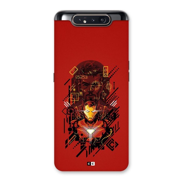 Tony Stark Back Case for Galaxy A80